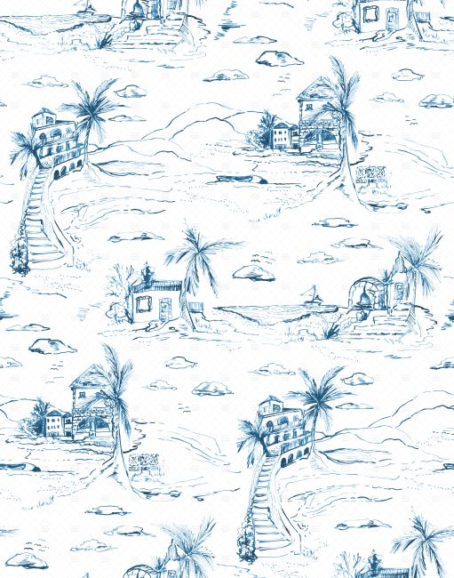 Mediterranean Toile
